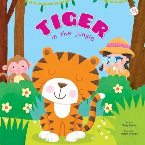 Tiger in the jungle - Touch and feel