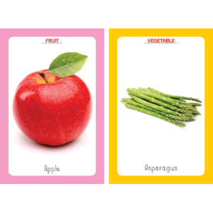 My First Flash Cards - Fruits and Vegetables