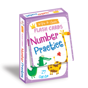 Number Practice - Wipe and Clean Flash Cards